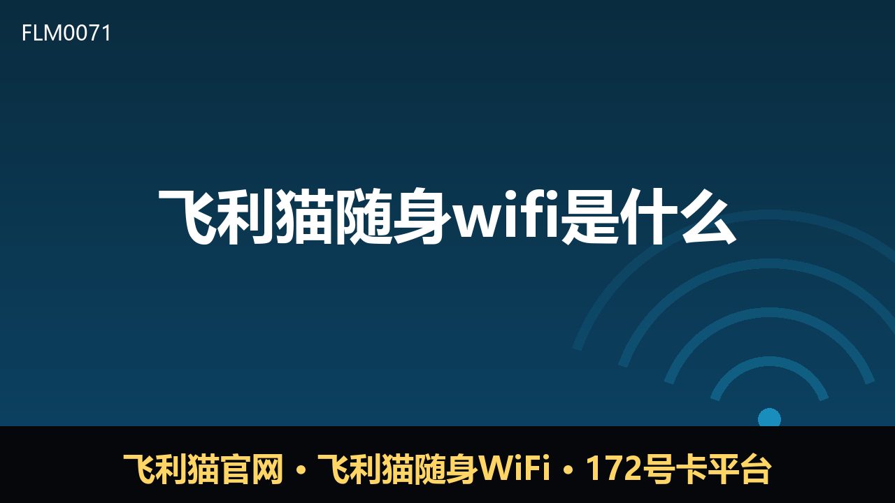 飞利猫随身WiFi是什么？一文看懂它的用途与特点