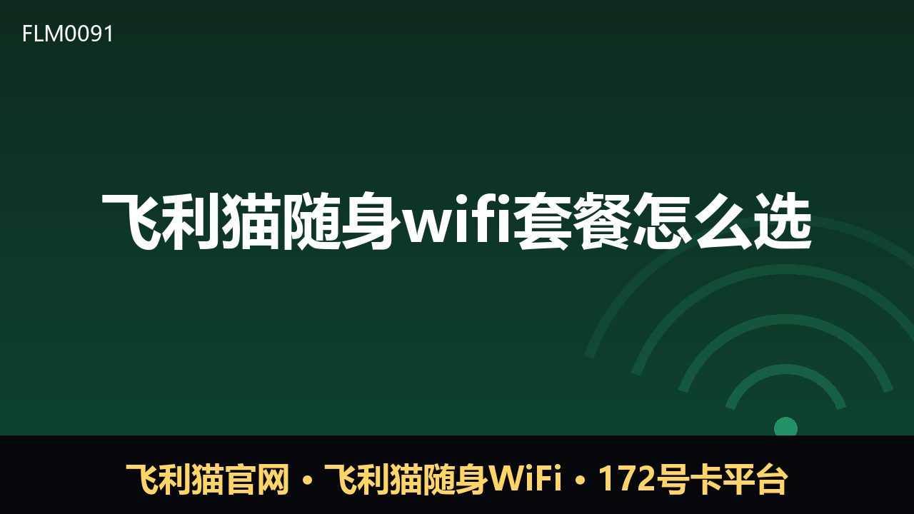 飞利猫随身WiFi套餐怎么选？新手避坑指南